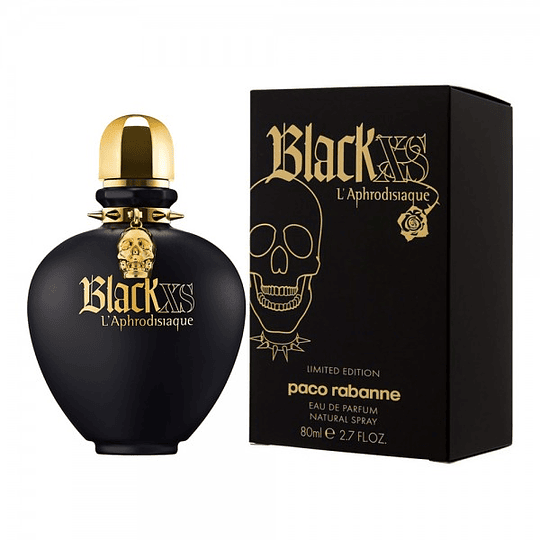 Black XS L'Aphrodisiaque para mujer / 80 ml Eau De Parfum Spray