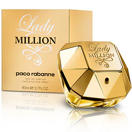 Lady Million para mujer / 80 ml Eau De Parfum Spray