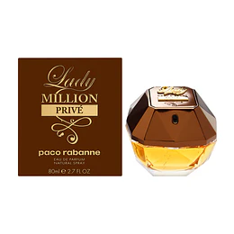 Lady Million Prive para mujer / 80 ml Eau De Parfum Spray
