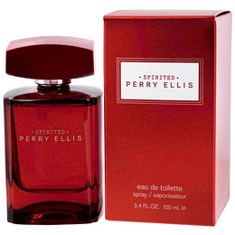 Perry Ellis Spirited para hombre / 100 ml Eau De Toilette Spray