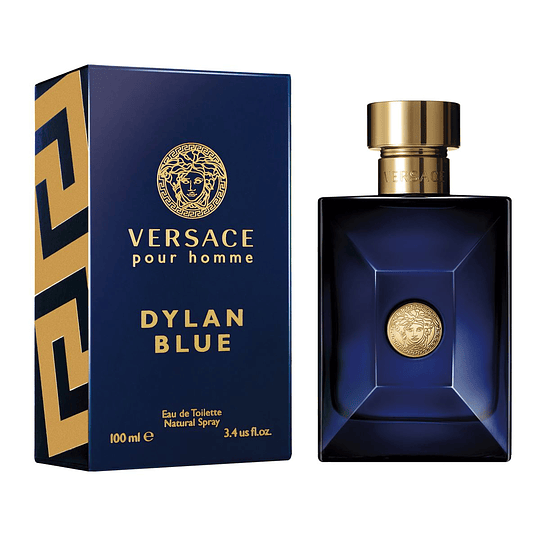 Versace Pour Homme Dylan Blue para hombre / 100 ml Eau De Toilette Spray
