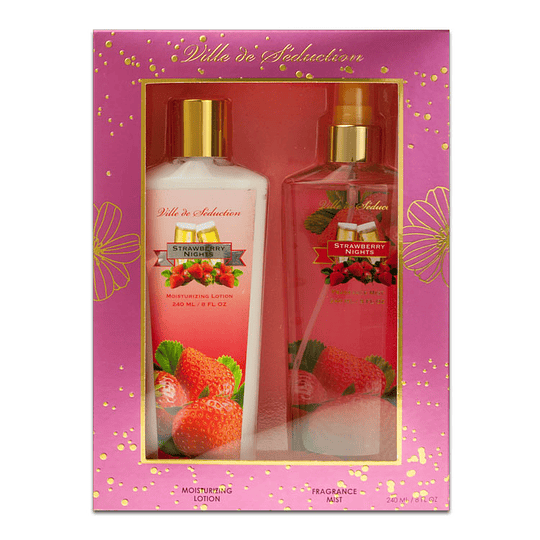 Strawberry Nights para mujer / SET - 240 ml Fragrance Mist