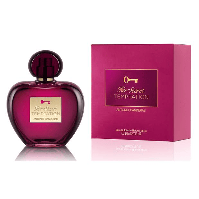 ANTONIO BANDERAS HER SECRET TEMPTATION 80ML EDT/ PERFUMES MP