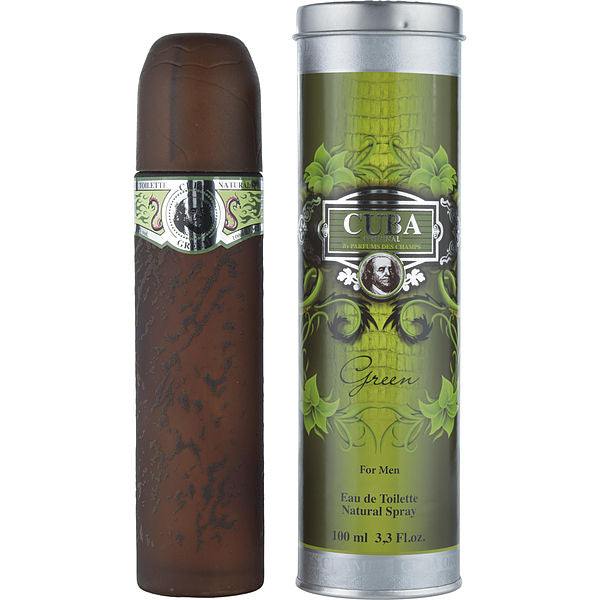 CUBA GREEN BY PARFUMS DES CHAMPS 100ML EDT / PERFUMES MP
