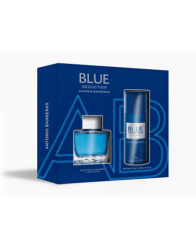 ANTONIO BANDERAS BLUE SEDUCTION SET 2 PZS HOMBRE