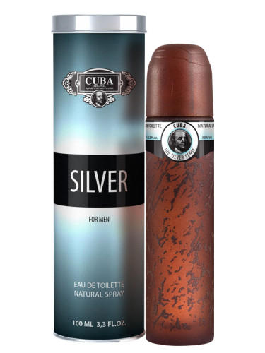 CUBA SILVER FOR MEN 100ML EDT / PERFUMES MP
