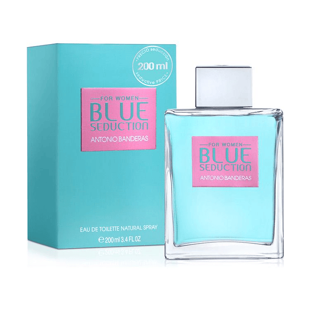 ANTONIO BANDERAS BLUE SEDUCTION 200ML EDT MUJER