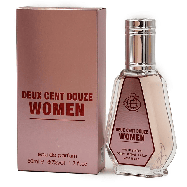 FRAGRANCE WORLD DEUX CENT DOUZE 50ML EDP
