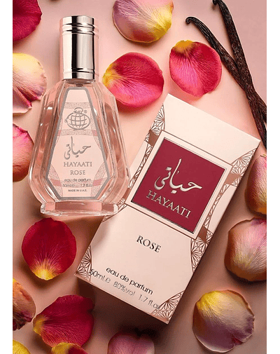 FRAGRANCE WORLD HAYAATI ROSE 50ML EDP