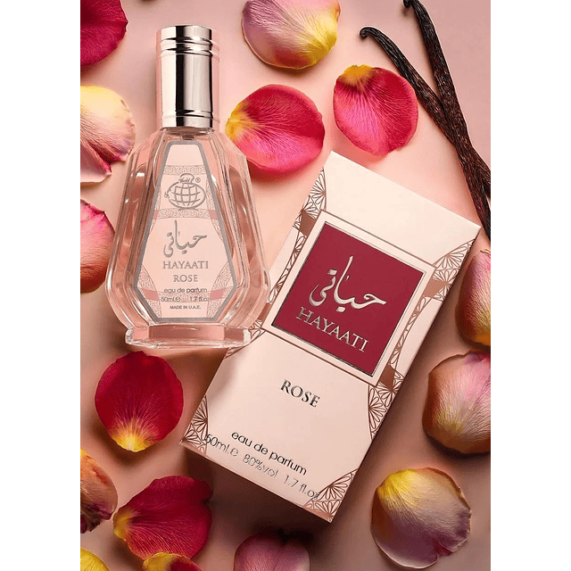 FRAGRANCE WORLD HAYAATI ROSE 50ML EDP