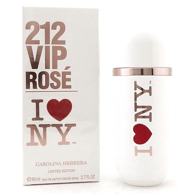 212 VIP ROSE I LOVE NY EDP 80ML