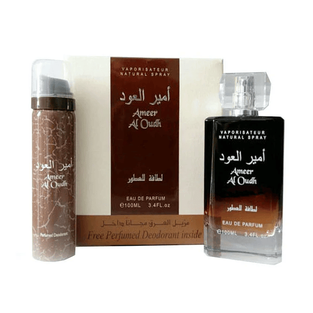 Lattafa Ameer Al Oudh EDP 100 ML + Deo 50 ML 