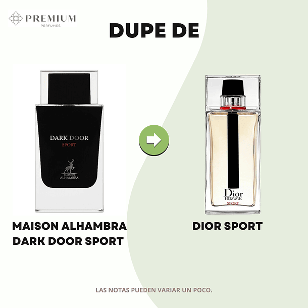 Maison Alhambra Dark Door Sport Hombre 100ml 2