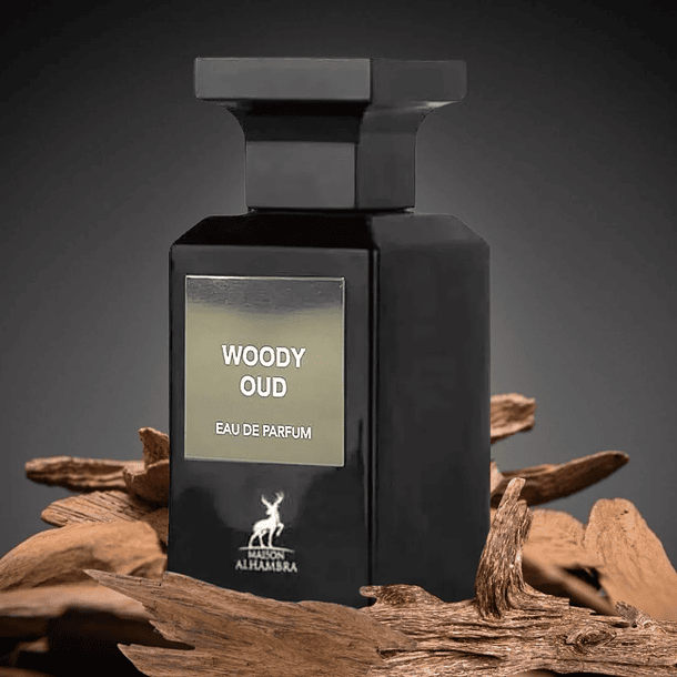 Perfume Woody Oud de Maison Alhambra EDP 80ml 5