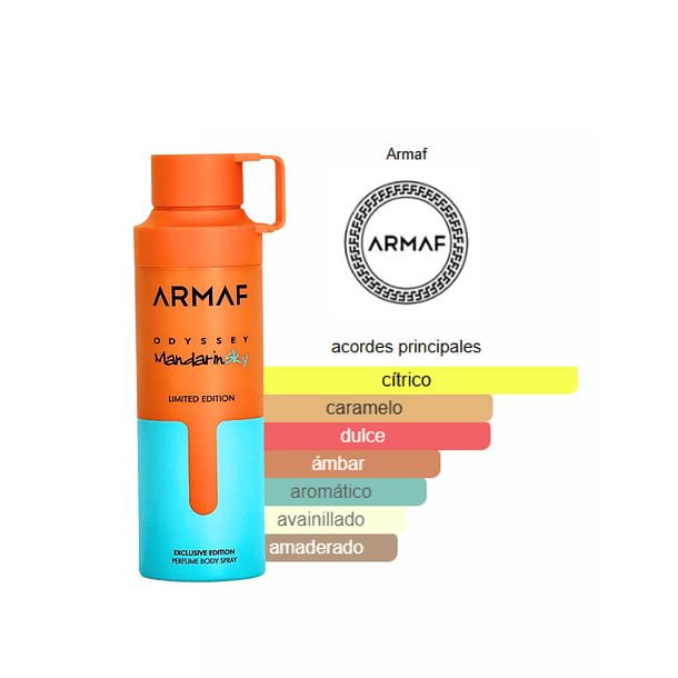 Armaf Odyssey Mandarin Sky Desodorante 200 ml Hombre 3