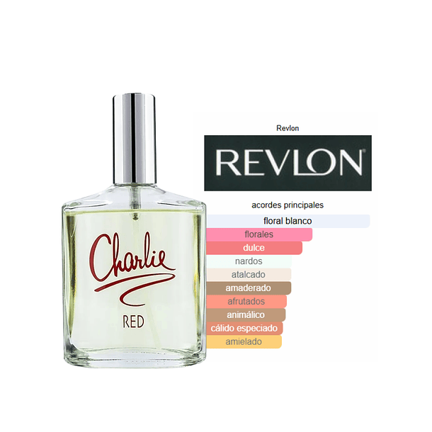 Revlon Chalie Red EDT 100 ml Mujer 3