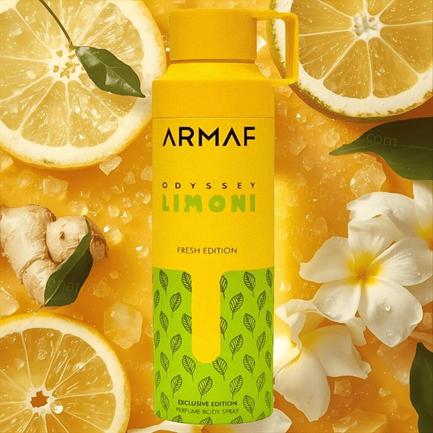 Armaf Odyssey Limoni Fresh Edition Desodorante 200 ml Unisex 3