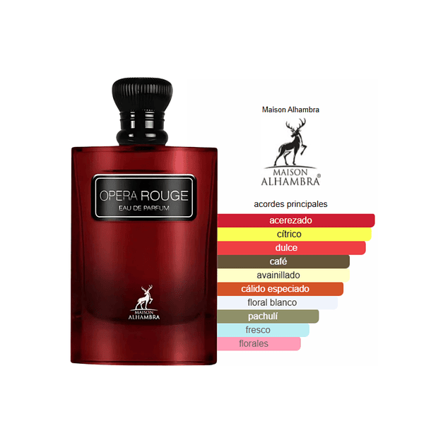 Maison Alhambra Opera Rouge edp 100 ml Mujer 2