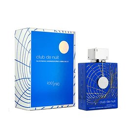 Club de Nuit Blue Iconic Armaf 105ML – Perfume Hombre Fresco Amaderado Especiado 