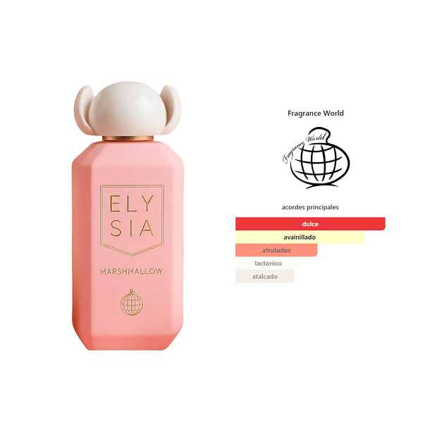 Elysia Marshmallow Fragrance World 100ml | Perfume Árabe Dulce Gourman 3