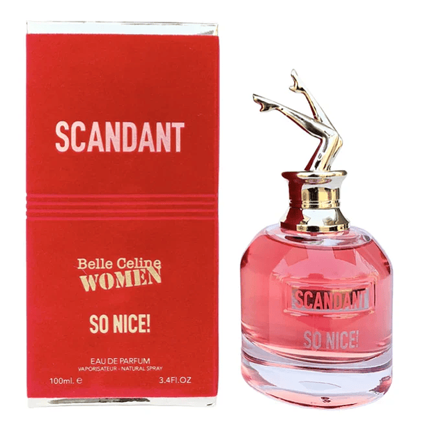Scandant So Nice Fragrance World 100ml | Perfume Mujer Jazmín Caramelo 1