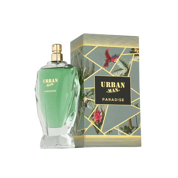 Urban Man Paradise Fragrance World 90ml | Perfume Árabe Hombre Coco Tonka 1