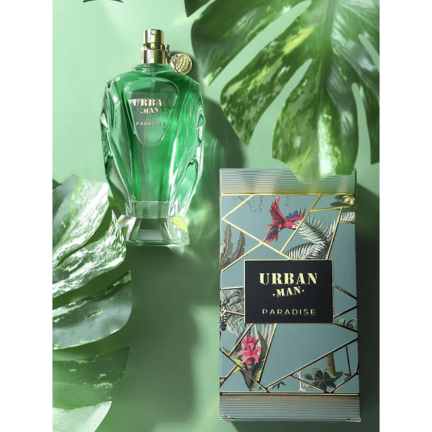 Urban Man Paradise Fragrance World 90ml | Perfume Árabe Hombre Coco Tonka 2