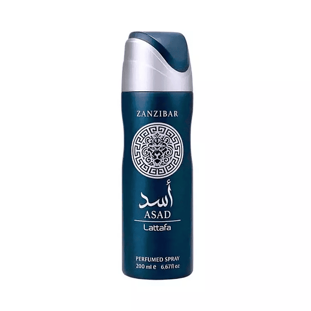 Desodorante Asad Zanzibar 200Ml