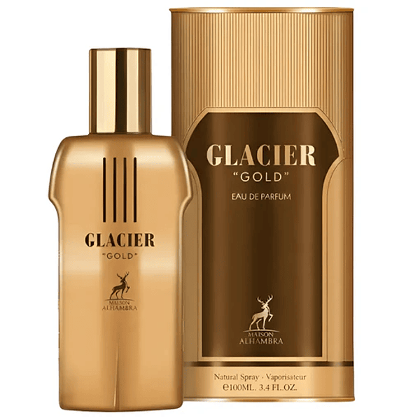 Maison AlHambra Glacier Gold Edp 100 ML Hombre