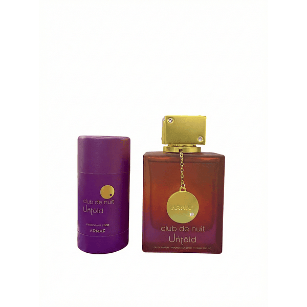 Pack club de nuit untold 105ml + stick 75g ( desodorante en barra )