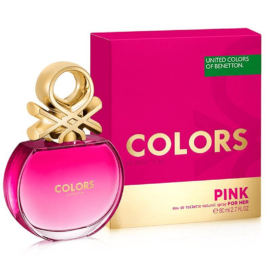 Colors Pink 80ML EDT Mujer Benetton
