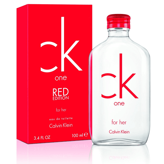 Ck One Red EDT Mujer 100ML