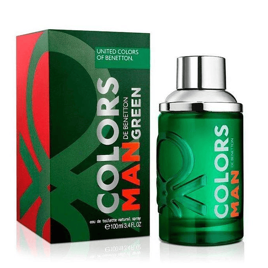 Benetton Colors Green Man Edt 100Ml Hombre