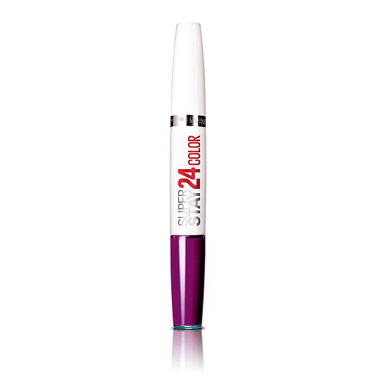 Labial Larga Duración Superstay Super Impact 363 AllDay Plum