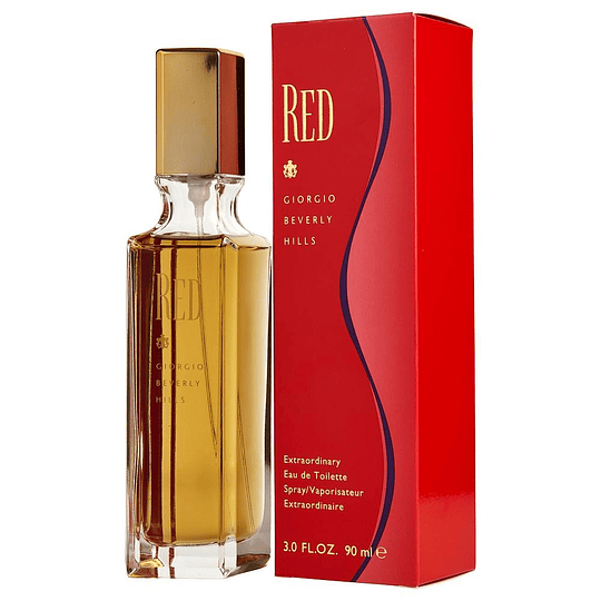 Red Giorgio Beverly Hills Edt 90ml Mujer