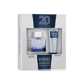 ESTUCHE (KING OF SEDUCTION 100ML+ AFTER SHAVE 75 ml 20 YEARS