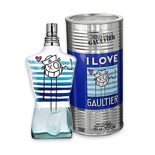 I Love Gaultier  Le Male 125ml Edt Hombre Jean Paul Gaultier