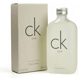 CK One 200ML EDT Unisex Calvin Klein