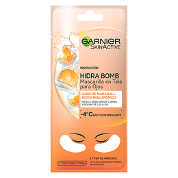 Mascarilla En Tela Para Ojos Orange Garnier Skin Active