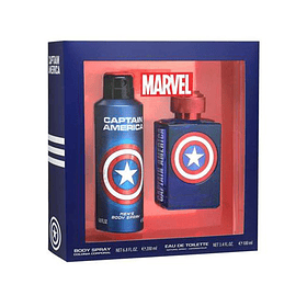 Capitan America Edicion Especial Estuche 100ml Hombre Marvel