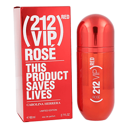 212 Vip Rose Red Limited Edition Edp 80ml Mujer