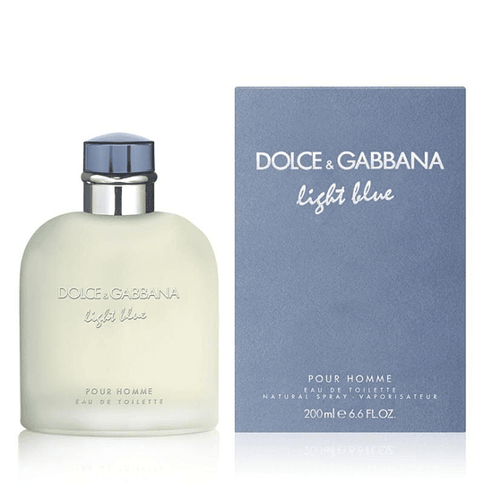 Light Blue Pour Homme 200ML EDT Hombre Dolce & Gabbana
