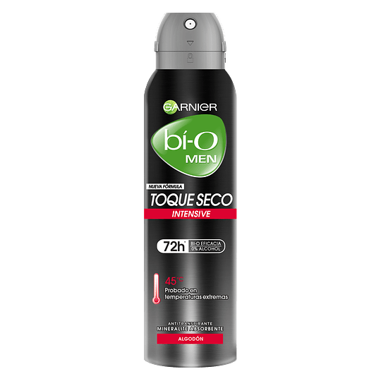Desodrante Bi-O Spray Intens T.Sec Hom 150 ml
