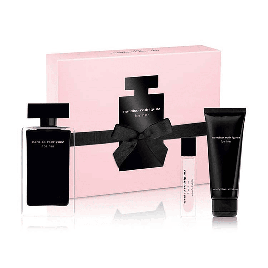 Narciso Rodriguez Set 100ml+10+75BL Edt Mujer