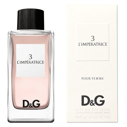 L'impératrice 3 D&G Edt 100ml Mujer