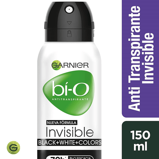 Desodrante Bi-O Spray Invisible Bwc Muj 150 ml