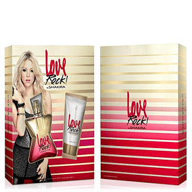 Love Rock Estuche 80ML EDT + 80ML Body Lotion Mujer Shakira