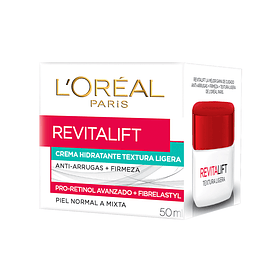 Crema Día Anti-Arrugas Textura Ligera Revitalift 50ml