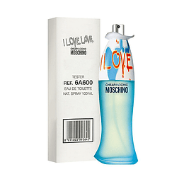 I Love Love Moschino Edt 100Ml Mujer Tester