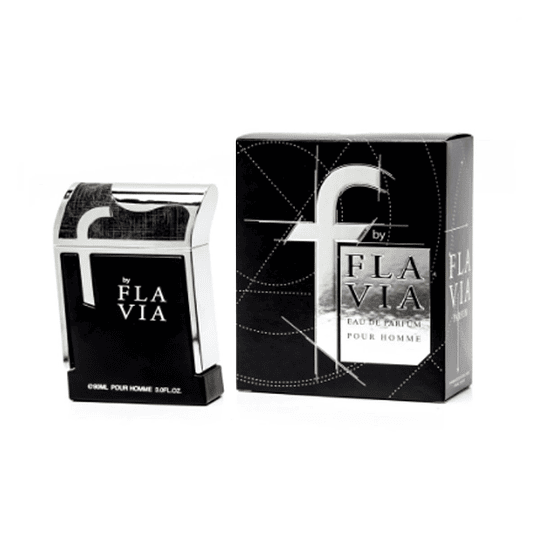 Flavia F Black Pour Homme Edp 90Ml Hombre